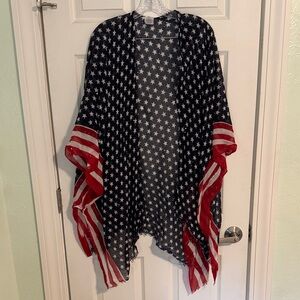 American Flag scarf
